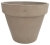 DEGREA Doniczka VASO VULCANO D35 Ceramiczna Terakota 35cm + Podstawka SOTTOVASO VULCANO D28