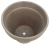 DEGREA Doniczka VASO VULCANO D35 Ceramiczna Terakota 35cm + Podstawka SOTTOVASO VULCANO D28