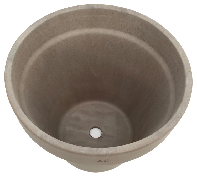 DEGREA Doniczka VASO VULCANO D35 Ceramiczna Terakota 35cm + Podstawka SOTTOVASO VULCANO D28