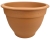 DEGREA Doniczka Zdobiona CAMPANA D65 Ceramiczna Terakota 65cm + Podstawka SOTTOVASO D46