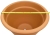 DEGREA Doniczka Zdobiona CAMPANA D65 Ceramiczna Terakota 65cm + Podstawka SOTTOVASO D46