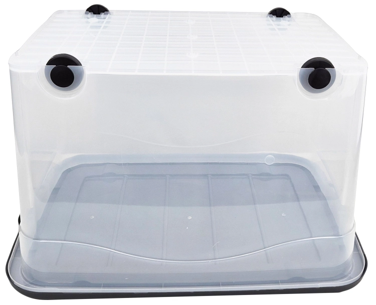 Pojemnik 100L Antracytowa Pokrywa Roller BOX