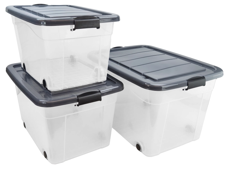 Pojemnik 100L Antracytowa Pokrywa Roller BOX
