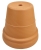 DEGREA Doniczka Vaso DOPPIO BORDO D35 Ceramiczna Terakota 35cm