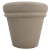 DEGREA Doniczka Vaso VULCANO DOPPIO BORDO D35 Ceramiczna Terakota 35cm