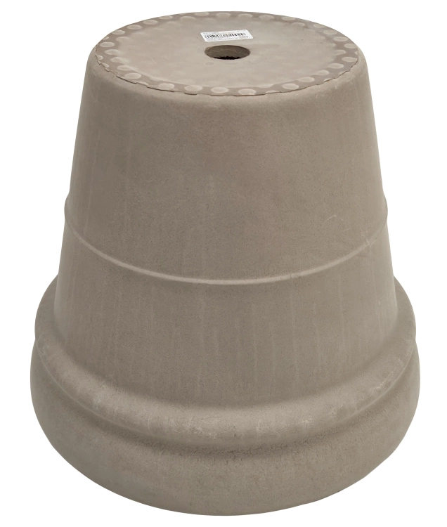 DEGREA Doniczka Vaso VULCANO DOPPIO BORDO D35 Ceramiczna Terakota 35cm