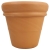 DEGREA Doniczka Vaso DOPPIO BORDO D35 Ceramiczna Terakota 35cm + Podstawka SOTTOVASO D28