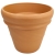 DEGREA Doniczka Vaso DOPPIO BORDO D35 Ceramiczna Terakota 35cm + Podstawka SOTTOVASO D28
