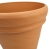 DEGREA Doniczka Vaso DOPPIO BORDO D35 Ceramiczna Terakota 35cm + Podstawka SOTTOVASO D28
