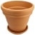 DEGREA Doniczka Vaso DOPPIO BORDO D45 Ceramiczna Terakota 45cm