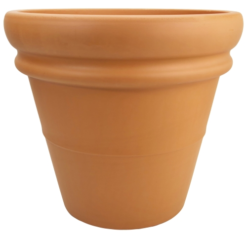 DEGREA Doniczka Vaso DOPPIO BORDO D45 Ceramiczna Terakota 45cm