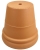 DEGREA Doniczka Vaso DOPPIO BORDO D45 Ceramiczna Terakota 45cm
