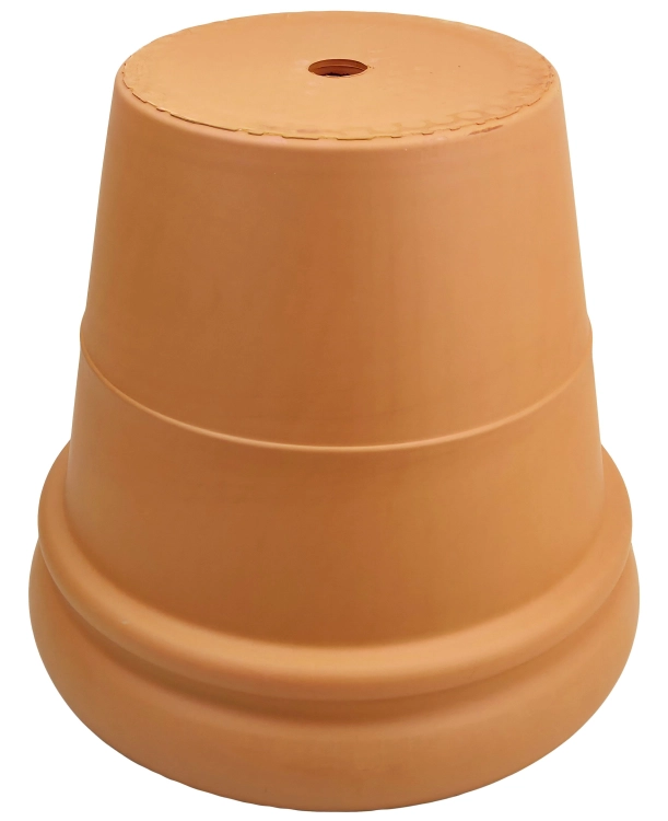 DEGREA Doniczka Vaso DOPPIO BORDO D45 Ceramiczna Terakota 45cm