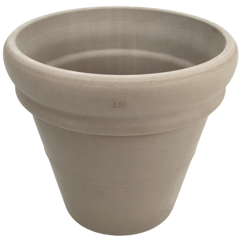 DEGREA Doniczka Vaso VULCANO DOPPIO BORDO D40 Ceramiczna Terakota 40cm