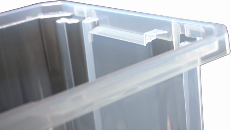 Pudełko Pudło + Pokrywa Plastikowe BOX 16L średnie NCC16 + NCP16 400x300x200 mm Pojemnik Prosperplast CARGOBOX