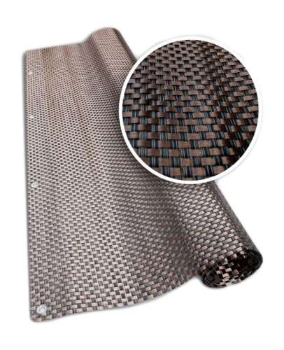 Mata Technorattan Brąz LUX 830g/m2 1,2x3m