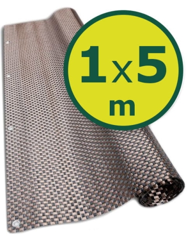 Mata Technorattan Brąz LUX 830g/m2 1x5m