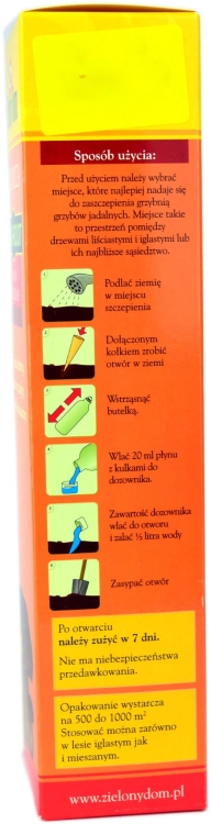 Jadalne Grzyby Leśne Szczepionka Mikoryzowa 250ml