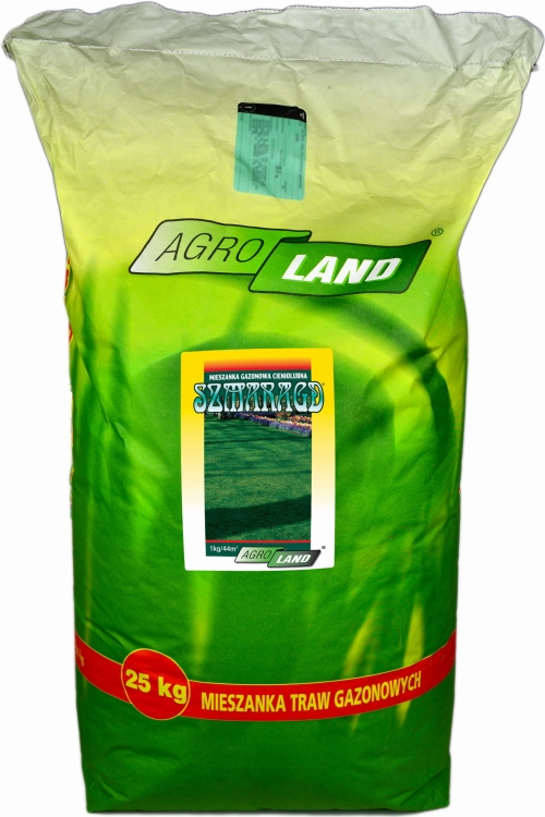 AgroLand Trawa SZMARAGD Cieniolubna Parkowa 25kg