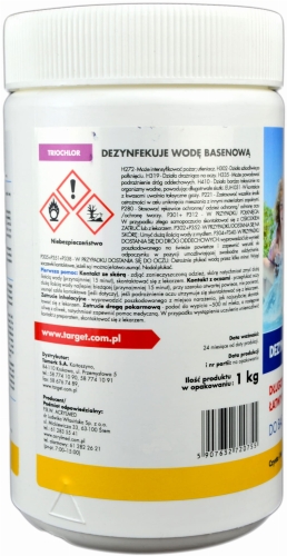 Target TRIO Chlor 1kg Tabletki 200g x 5szt