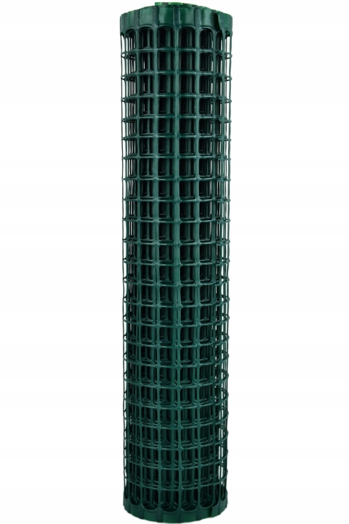 Siatka PCV Zielona 50cm 5m oczko 20x20mm Nortene Maxisquare Plastikowa 0,5x5m