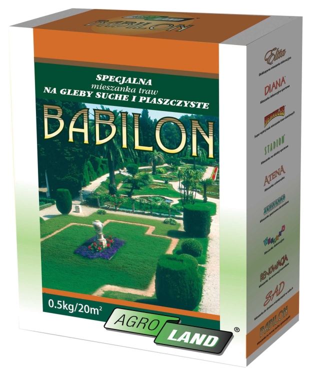 AgroLand Trawa Babilon na Gleby Suche 0,5kg 20m2