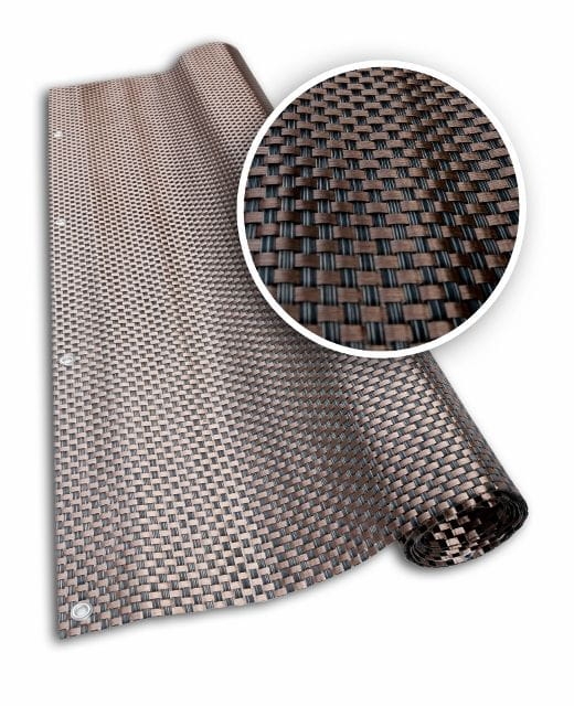 Mata Technorattan Brąz LUX 830g/m2 1x3m