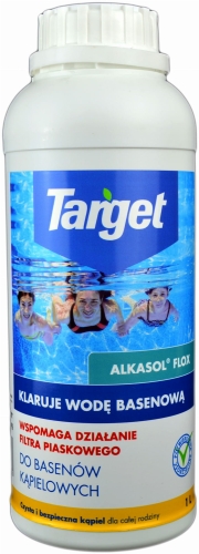 Target Alkasol Flox 1L Klaruje Wodę w Basenie