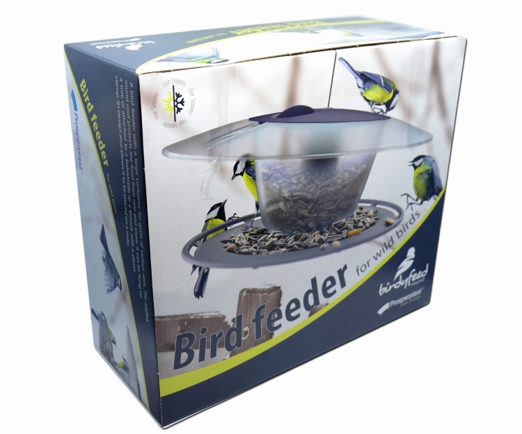 Karmnik dla Ptaków Okrągły na Palik do Wieszania Balkon Prosperplast Birdyfeed Round IBFR-405U