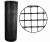 Siatka Plastikowa CZARNA 80cm 50m Rabatowa Ogrodowa PCV 0,8m K-80/15 ANTRACYT