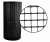 Siatka Plastikowa CZARNA 60cm 50m Rabatowa Ogrodowa PCV 0,6m K-60/15 ANTRACYT