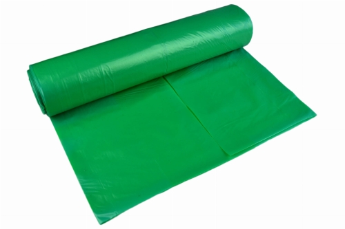 Worki do Segregacji Odpadów 120L ZIELONE 25szt 70x110cm na SZKŁO