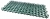 Kratka Parkingowa Trawnikowa 50x50cm 40mm Zielona Krata Drogowa płyta ażurowa Stella Green SG1 G Geokrata