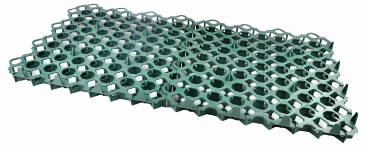 Kratka Parkingowa Trawnikowa 50x50cm 40mm Zielona Krata Drogowa płyta ażurowa Stella Green SG1 G Geokrata