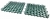 Kratka Parkingowa Trawnikowa 50x50cm 40mm Zielona Krata Drogowa płyta ażurowa Stella Green SG1 G Geokrata