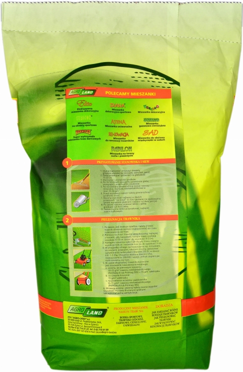 AgroLand Trawa Atol Exclusive 5kg na 200m2