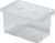 Pudełko Pudło + Pokrywa Plastikowe BOX 6L mały NCC12 + NCP12 300x200x165 mm Pojemnik Prosperplast CARGOBOX