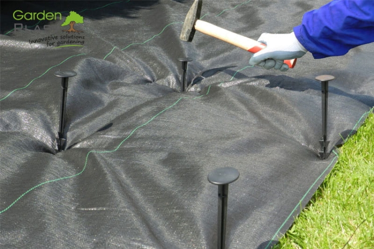 Kotwy L200mm 20cm 100szt GeoPEG do Agrowłókniny Kołki Szpilki