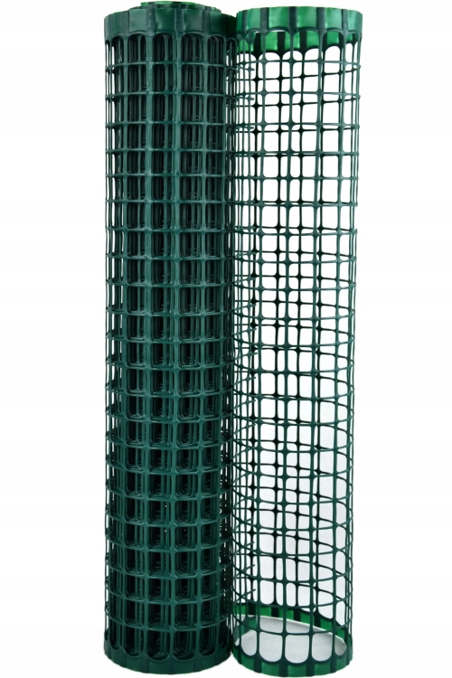 Siatka PCV Zielona 50cm 5m oczko 20x20mm Nortene Maxisquare Plastikowa 0,5x5m
