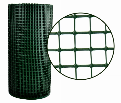Siatka Plastikowa ZIELONA 60cm 50m Rabatowa Ogrodowa PCV 0,6m K-60/15