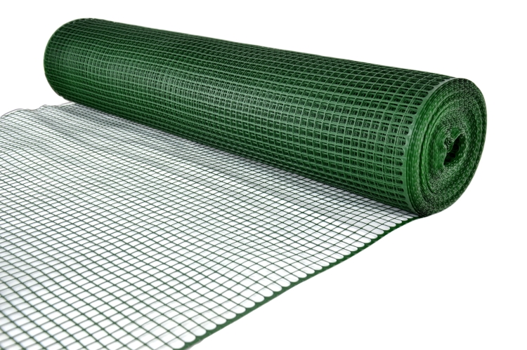 Siatka Plastikowa ZIELONA 120cm 50m Rabatowa Ogrodowa PCV 1,2m K-120/15