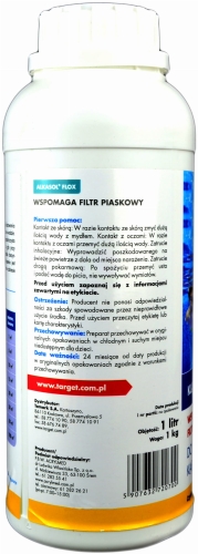 Target Alkasol Flox 1L Klaruje Wodę w Basenie