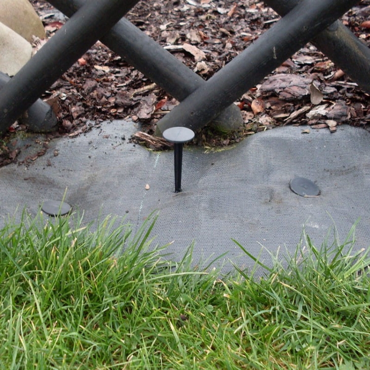 Kotwy L125mm 12,5cm 100szt GardenPEG do Agrowłókniny Kołki Szpilki
