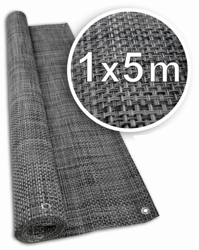 Mata Technorattan SZARA 650g/m2 1x5m